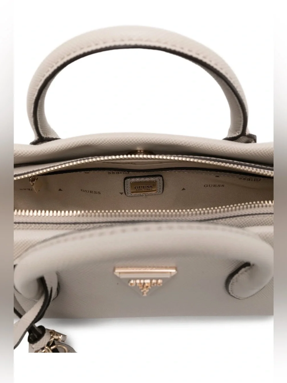 GUESS Noelle II Girlfriend Satchel Grey